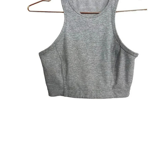 Outdoor Voices Women's Gray Sleeveless Pullover Activewear Crop Top Size XS - Picture 3 of 4